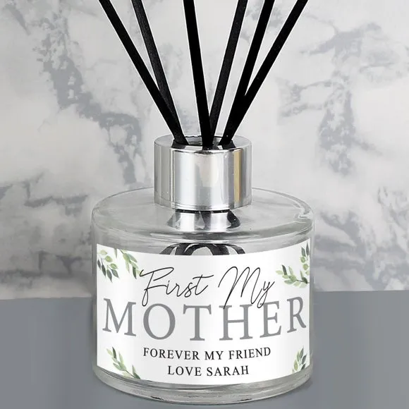 Personalised Reed Diffuser - Green, Floral