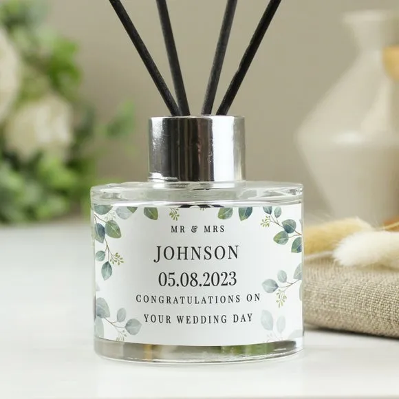 Personalised Reed Diffuser - Multicolor, Botanical