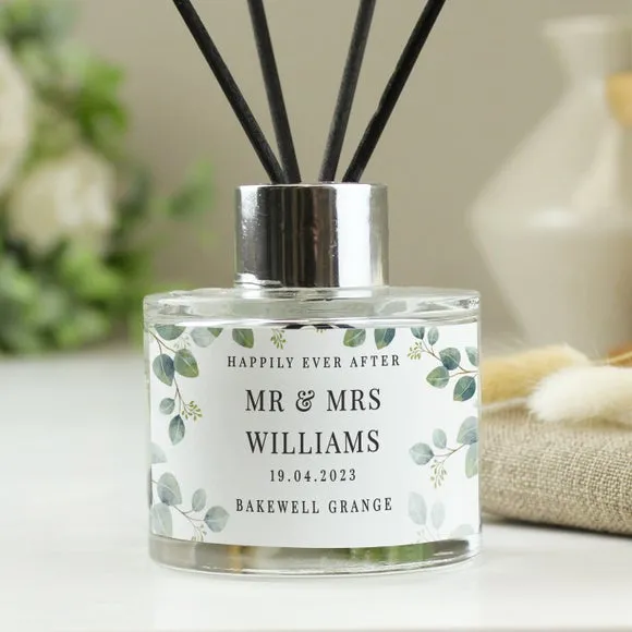 Personalised Reed Diffuser - Multicolor, Botanical