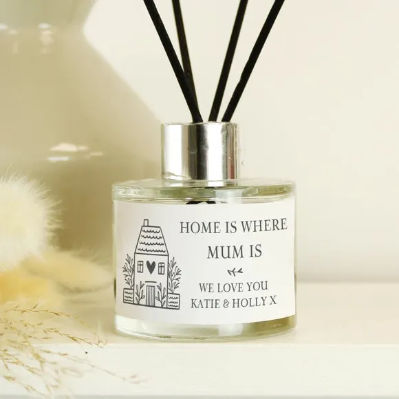 Personalised Reed Diffuser - White