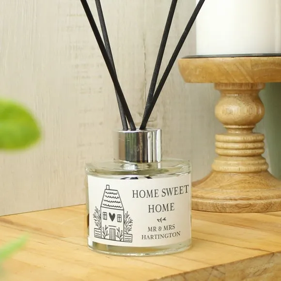 Personalised Reed Diffuser - White