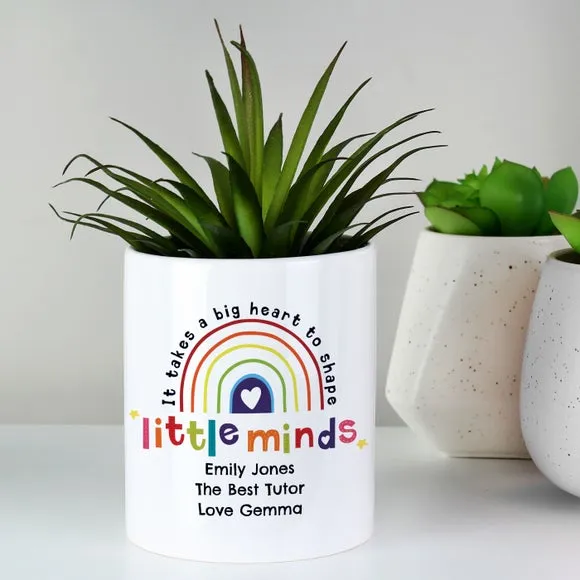Personalised Storage Pot - Multicolor, Ceramic