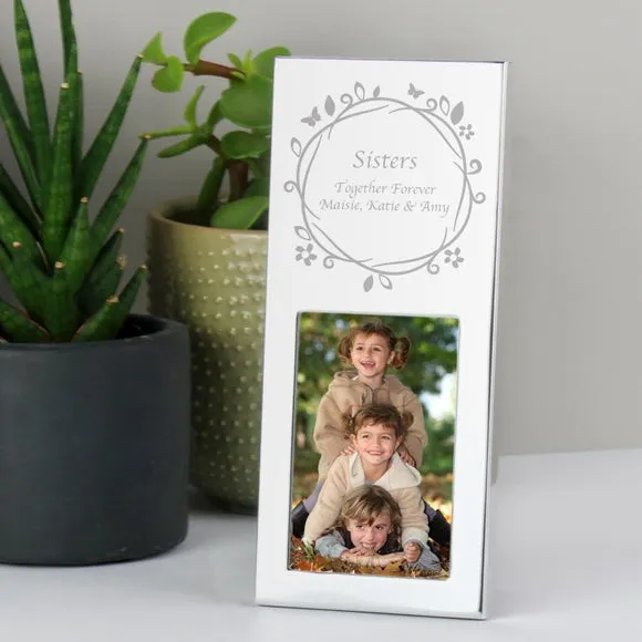 Small Portrait Photo Frame - Silver, Aluminium image