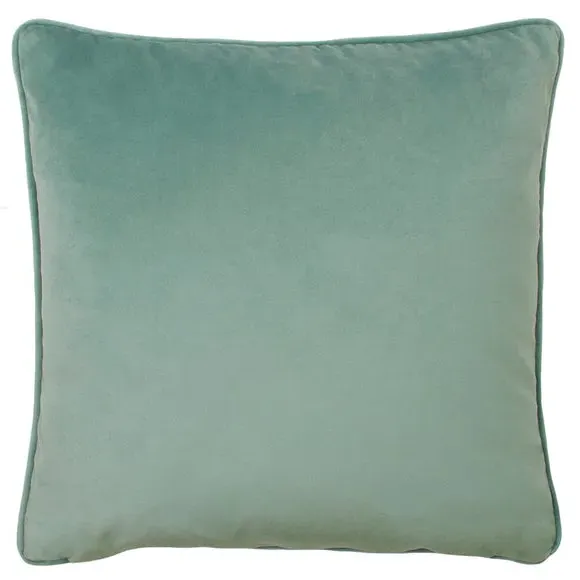 Square Cushion with Zip Closure - Pink, Polyester