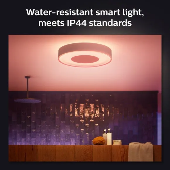 Medium Smart LED Flush Ceiling Light - White