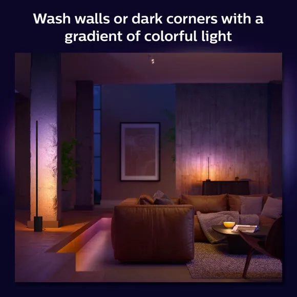 Smart LED Table Light with Gradient - Black