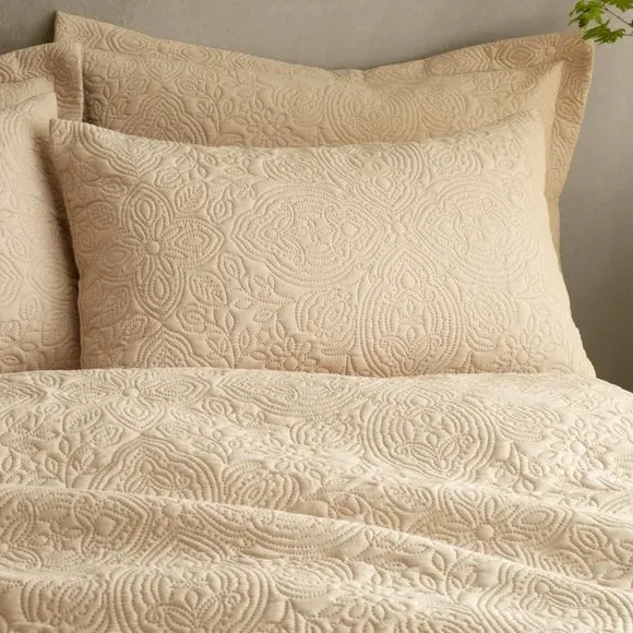 Pinsonic Duvet Cover Set - Natural