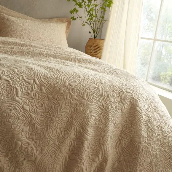 Pinsonic Duvet Cover Set - Natural