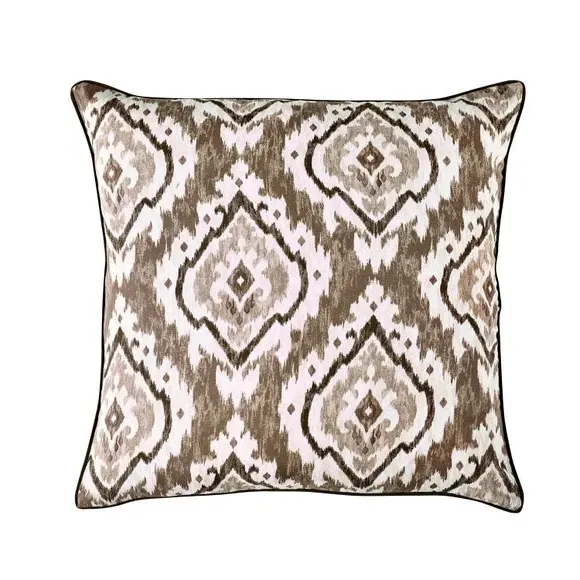 Suri Cushion with Zip Closure - Natural