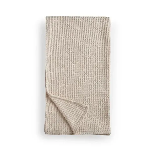 Waffle Throw Blanket - Natural, Cotton