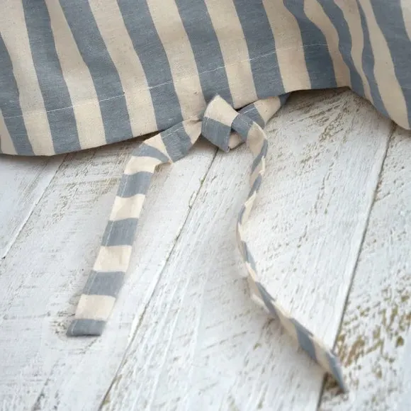 Zanzibar Stripe Duvet Cover Set - Blue, Polycotton