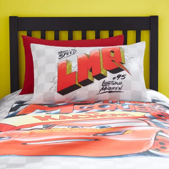 Duvet Cover & Pillowcase Set - Red, Cotton