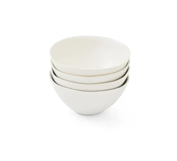 4-Piece Bowl Set Medium Size - Natural, Stoneware