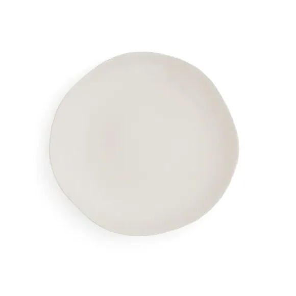 4-Piece Dinner Plate Set - Natural, Stoneware