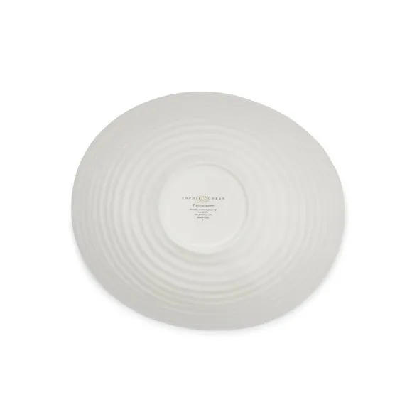 Medium Salad Bowl - White, Porcelain