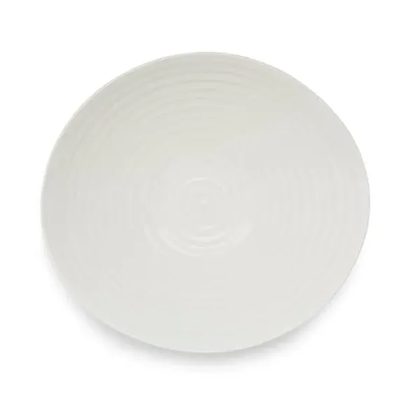Medium Salad Bowl - White, Porcelain
