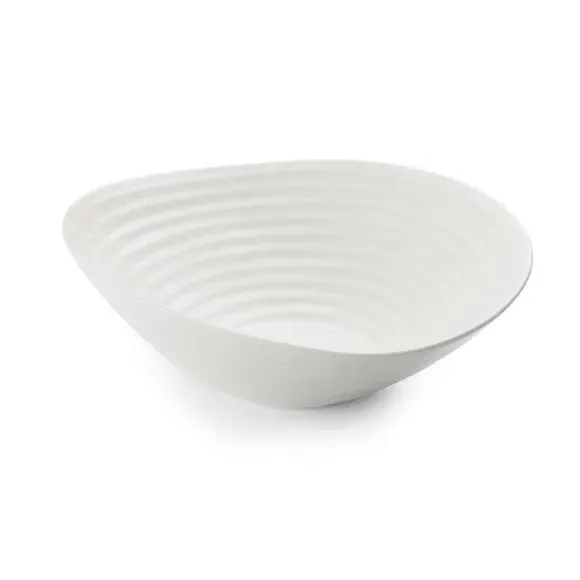 Medium Salad Bowl - White, Porcelain