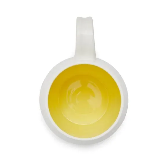 Set of 4 Honey Pot Mugs - White, Porcelain