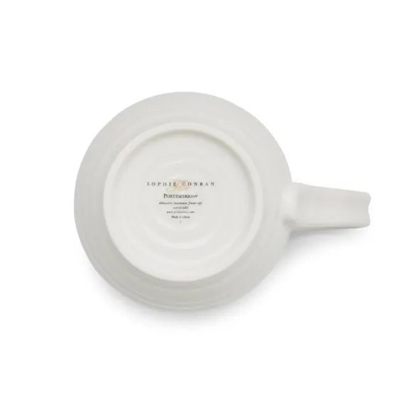 Set of 4 Honey Pot Mugs - White, Porcelain