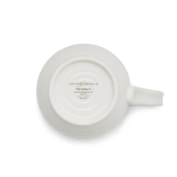 Set of 4 Honey Pot Mugs - White, Porcelain