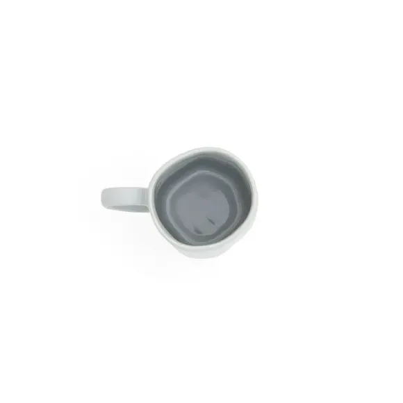 Set of 4 Mugs - Grey, Stoneware