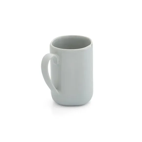 Set of 4 Mugs - Grey, Stoneware