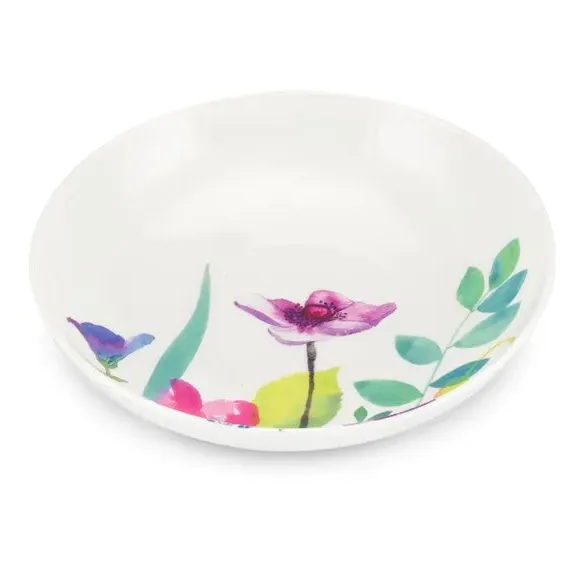 Set of 4 Pasta Bowls - Multicolor, Porcelain