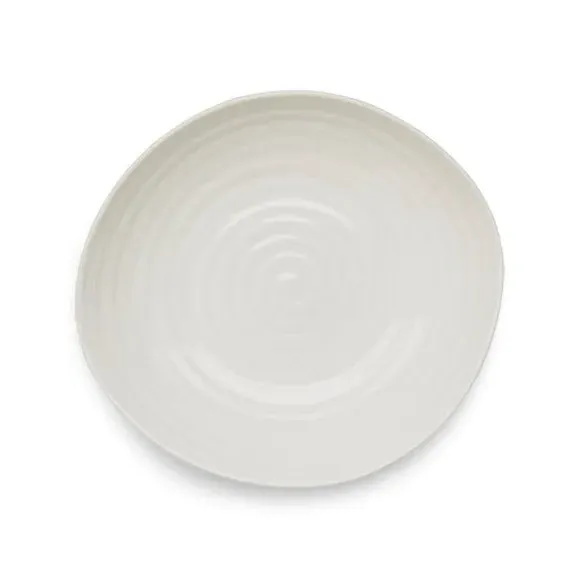 Set of 4 Pasta Bowls - White, Porcelain
