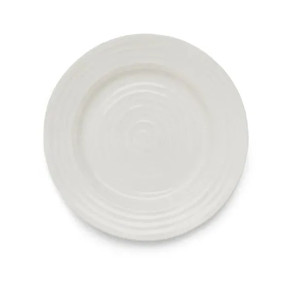 Set of 4 Side Plates - White, Porcelain