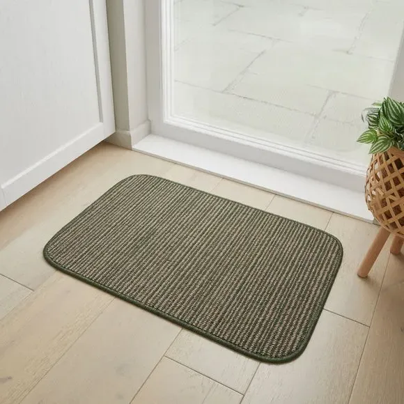 Washable Doormat Anti-Slip - Olive image