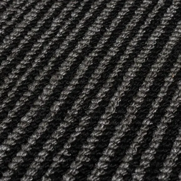 Washable Doormat with Anti-Slip - Black