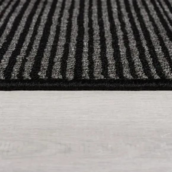 Washable Doormat with Anti-Slip - Black
