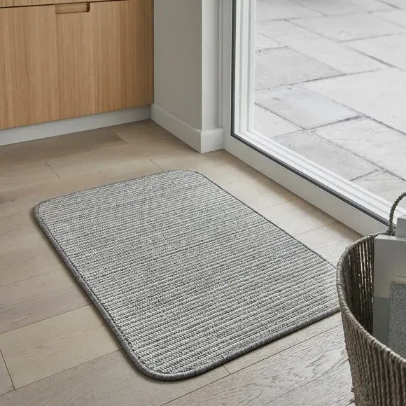 Washable Doormat with Anti-Slip - Grey