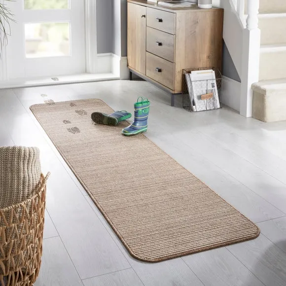 Washable Runner Mat with Anti-Slip - Caramel