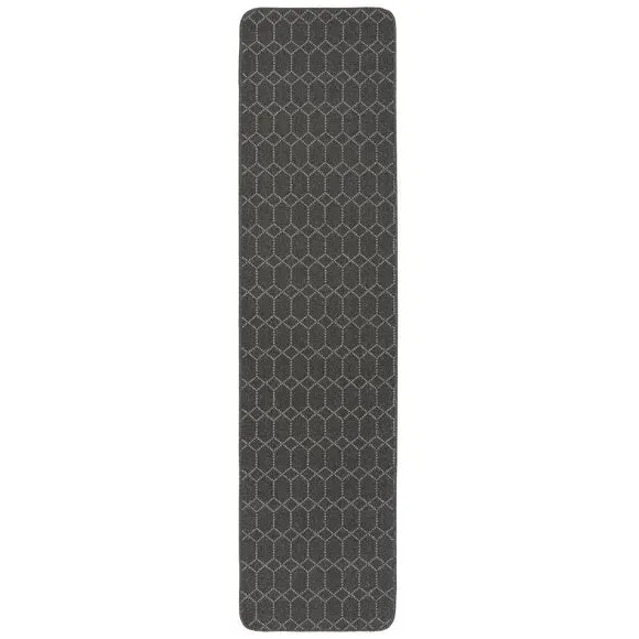 Washable Runner Rug - Charcoal, Polypropylene