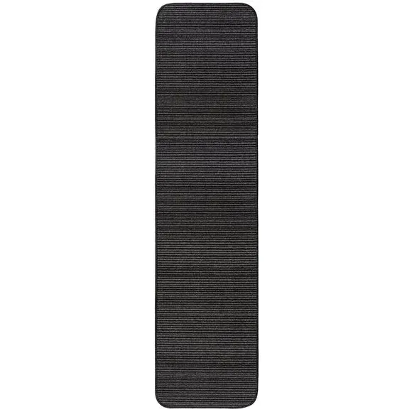 Washable Stair Runner with Anti-Slip - Black