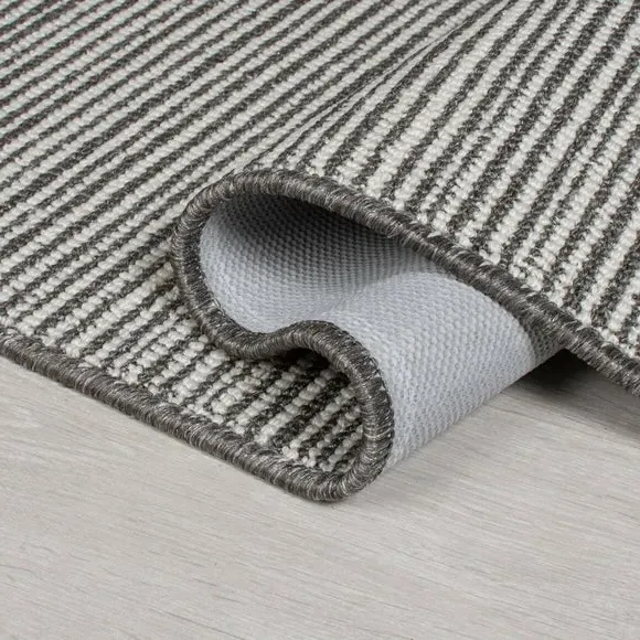 Washable Stair Runner with Anti-Slip - Grey