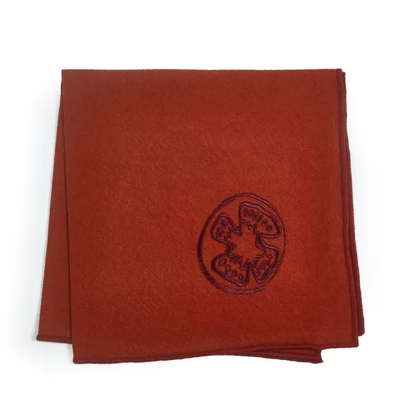 Set of 4 Embroidered Napkins - Multicolor, Cotton