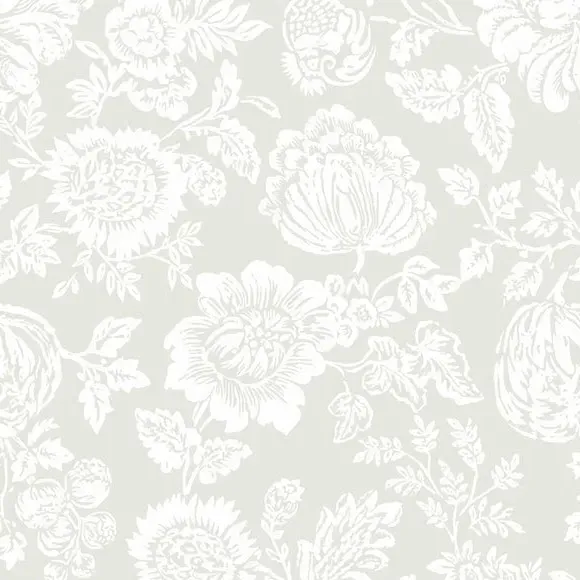 Floral Stipple Wallpaper - Sage