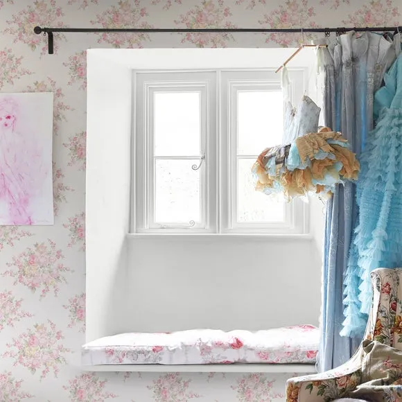 Rose Blossom Wallpaper - Pink, Paste the Wall image
