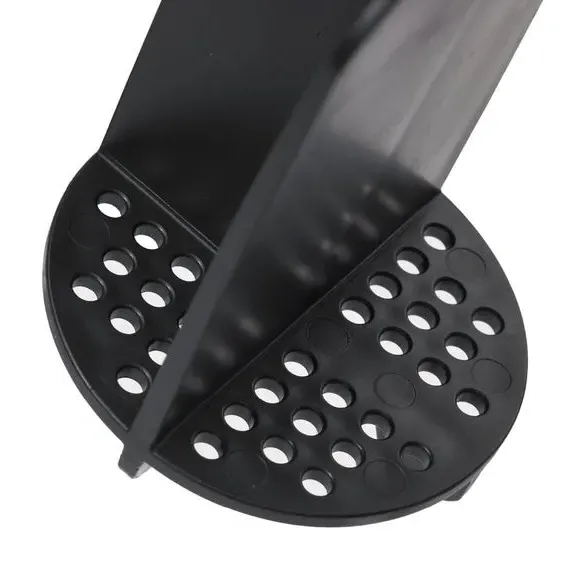 3-Compartment Toothbrush Holder - Graphite