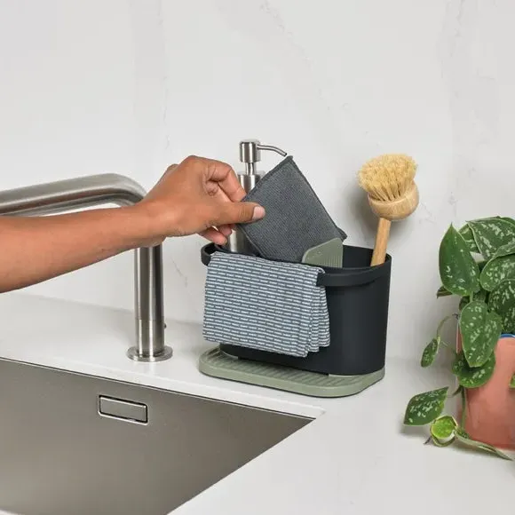 Recycled Sink Tidy Organizer - Sage, Plastic