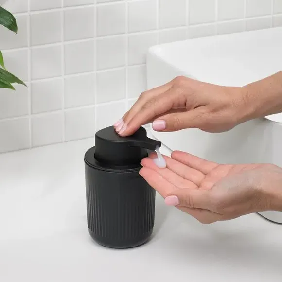 Soap Dispenser with Wide Base - Graphite