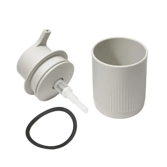 Soap Dispenser with Wide Base - Stone