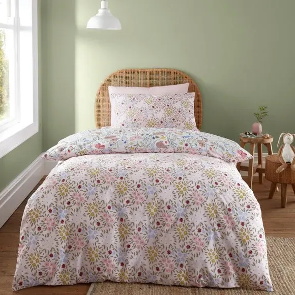 Reversible Duvet Cover Set - Multicolor, Cotton