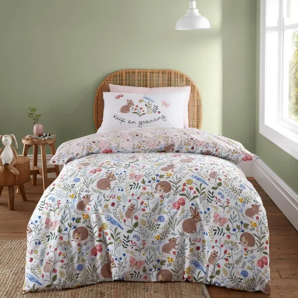 Reversible Duvet Cover Set - Multicolor, Cotton image