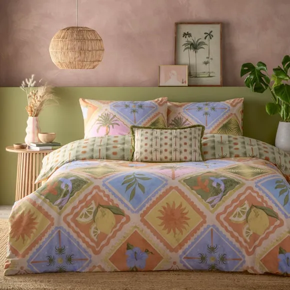 Duvet Cover Set with Pillowcase - Multicolor