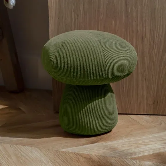 Mushroom Doorstop - Forest, Corduroy