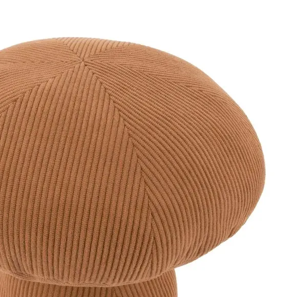 Mushroom Doorstop - Rust, Corduroy