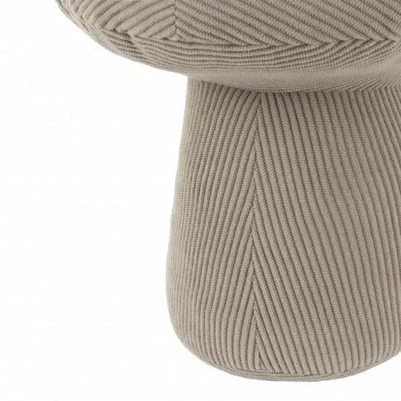 Mushroom Doorstop - Taupe, Corduroy